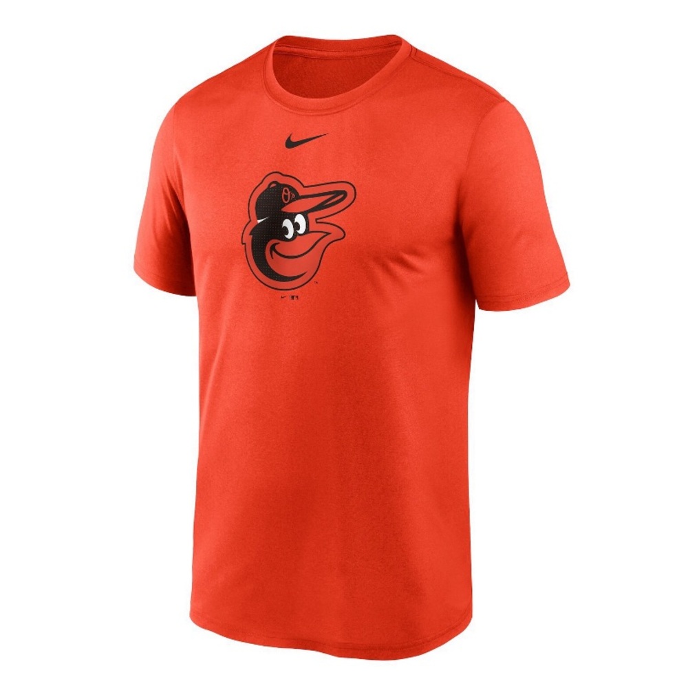 NWT Nike Men's Baltimore Orioles Orange Legend Fuse Logo Performance T-Shirt